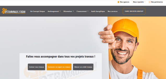 Com1regard - Site internet pour franchise