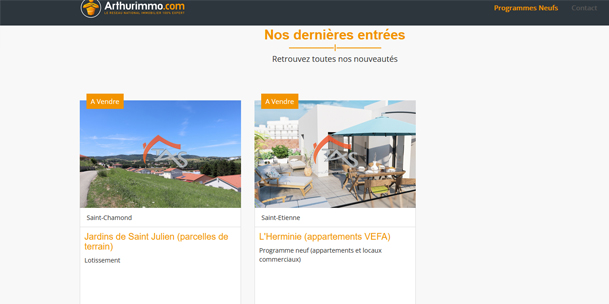 Com1regard - conception de site vitrine